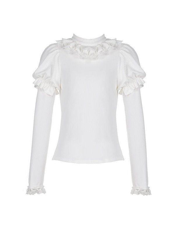 Retro Doll Apron Printed Suspender Skirt Dress