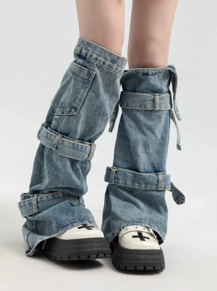 Denim Leg Covers