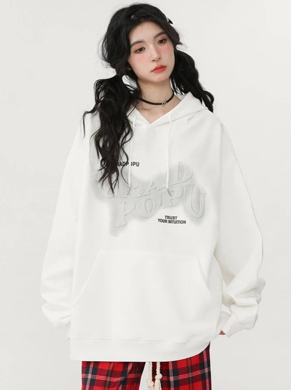 American Retro Simple Niche High End In Style Sweatshirt