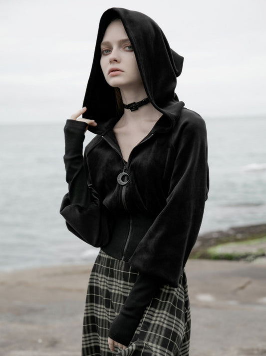 Fingerless Gloves Mode Hoodie