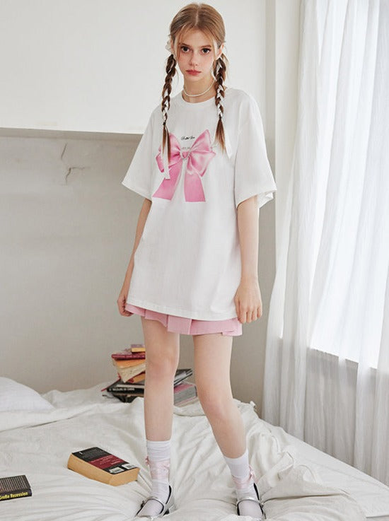 Ribbon Heart Suite Big T -shirt