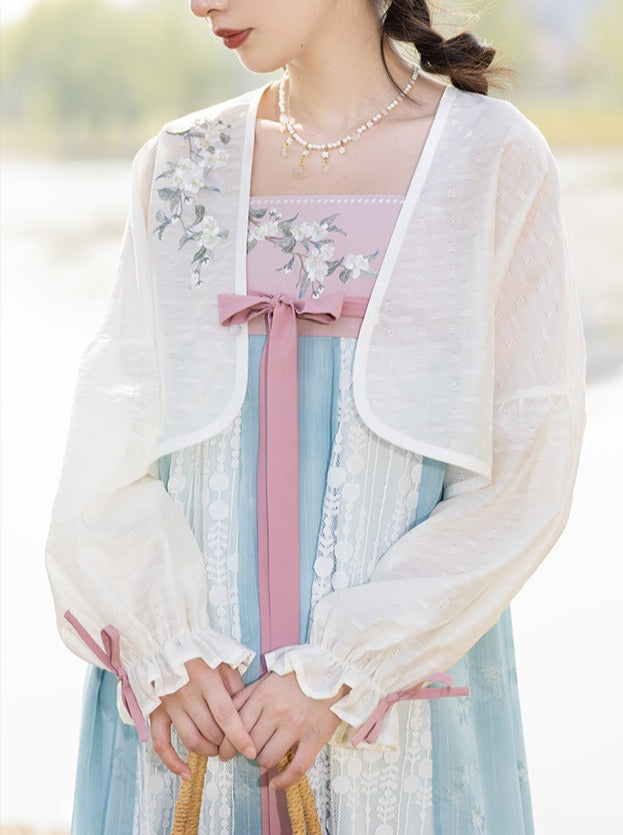 Fairy Flower Skirt + Sheer Shirt