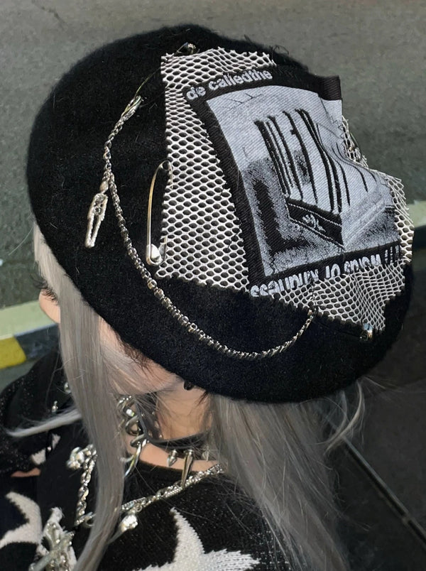 Subculture Dark Chain Beret