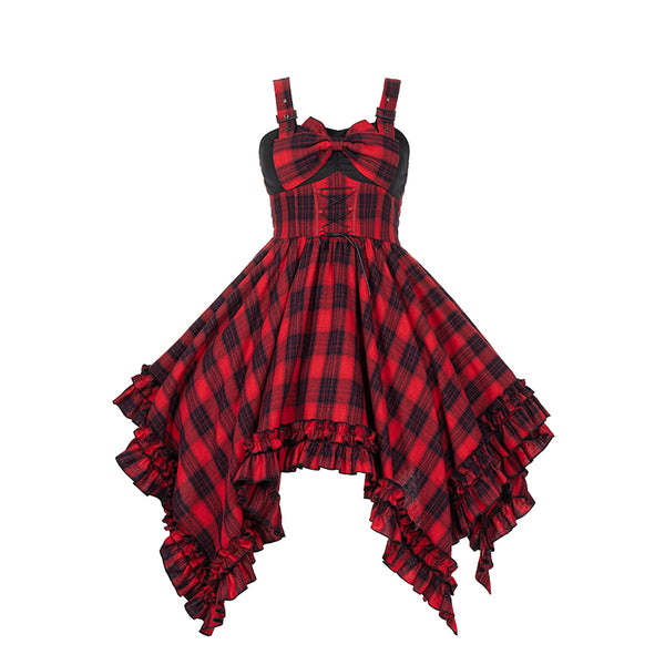 Punk lolly tie regular skirt dress
