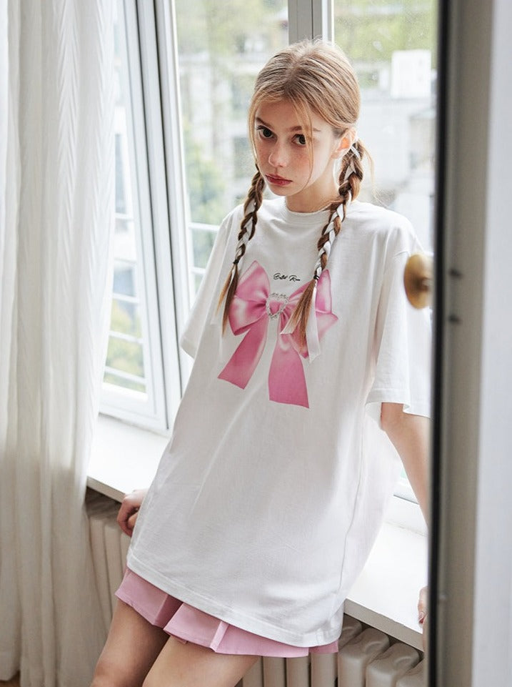 Ribbon Heart Suite Big T -shirt