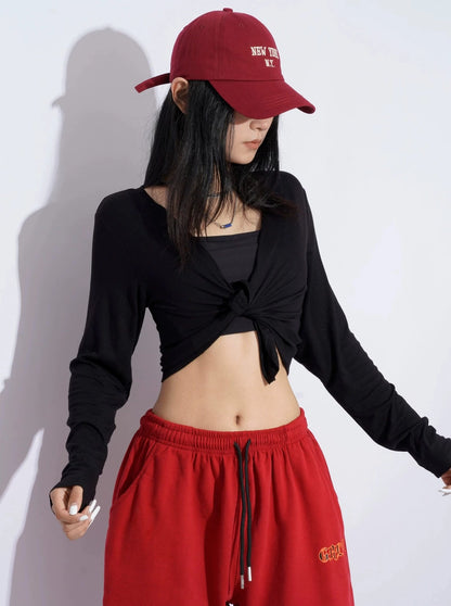 Slim Cardigan Hip Hop Jazz Blouse