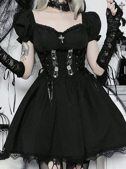 crucifix princess dress