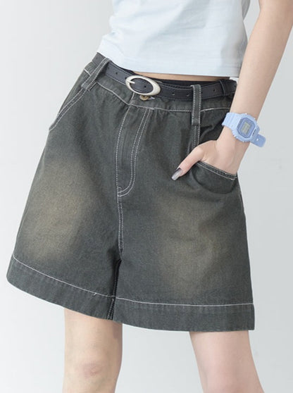 Denim Loose Casual Shorts