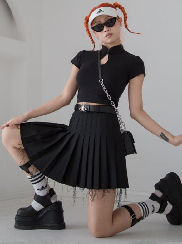 China Street Girl Retro T-shirt