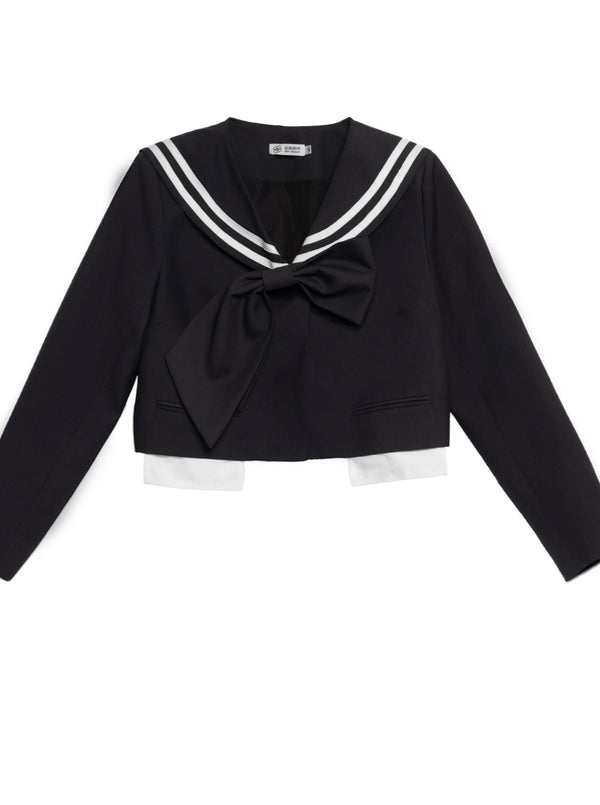 スイートネイビーセーラーセットアップ