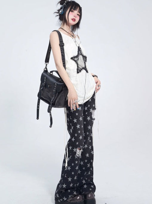 ビッグスターノースリーブトップス