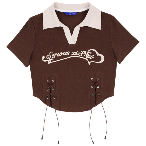 American polo color T -shirt