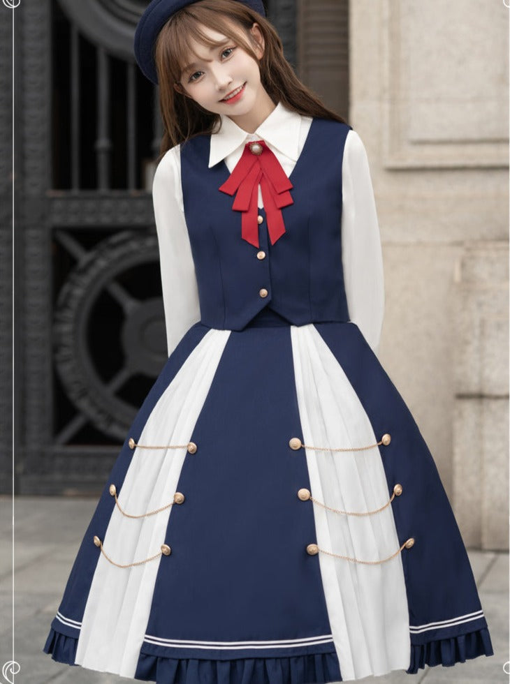 college princess cape dress