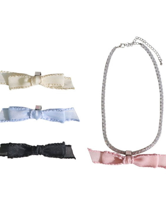 バレエレースリボンスイートプリンセスネックレス