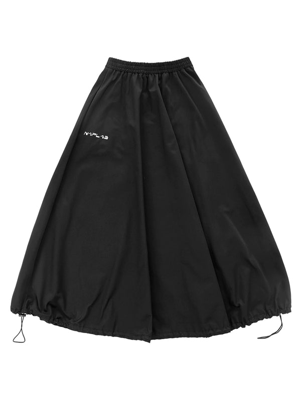 Sporty Oversized Umbrella Skirt