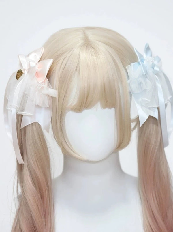 Lace ribbon pair clip