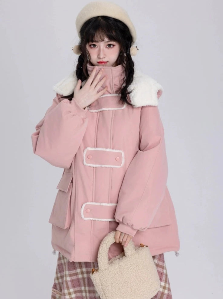 Wardrobe Suite Pastel Short Down Jacket