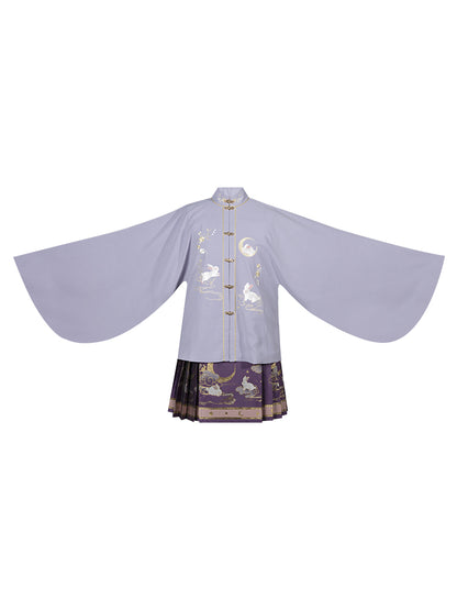 Etoile Lapin Broderie Chine Retro Set-up