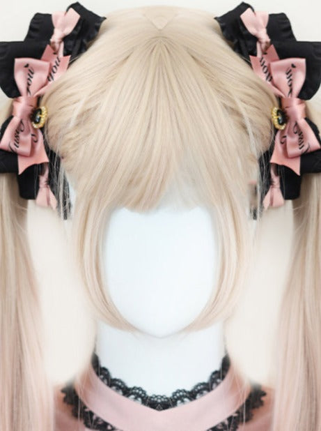 地雷リボンヘアクリップアクセサリー