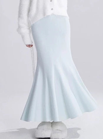 Flared Middle Fishtail Skirt