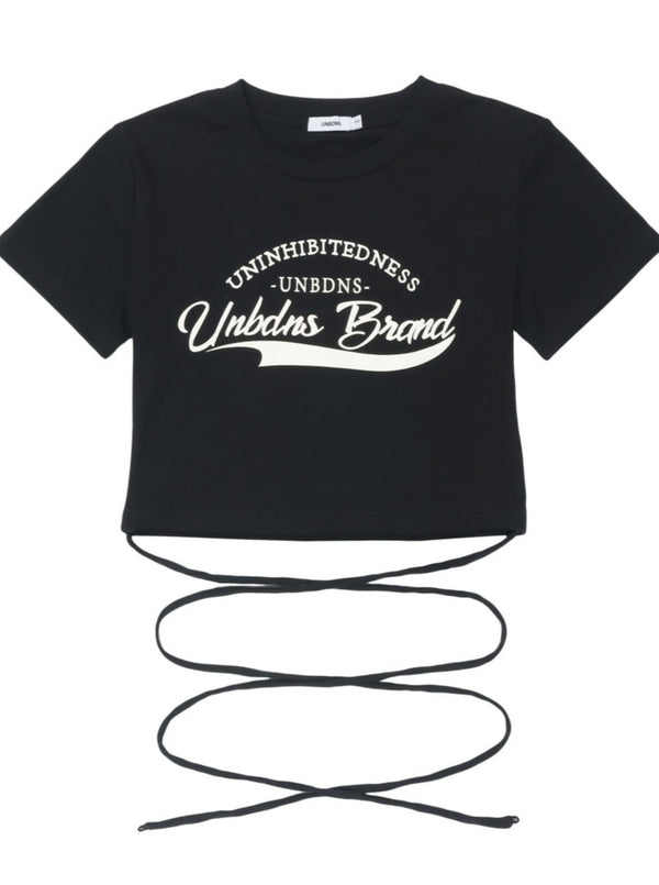 Round neck American retro T -shirt