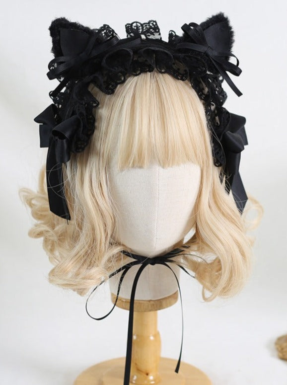 Cat ear mine headdress