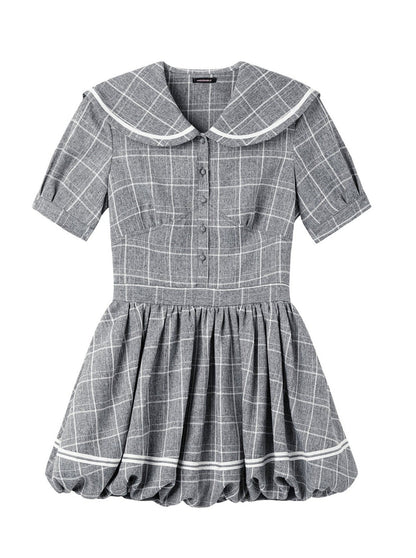 Sailor check dress