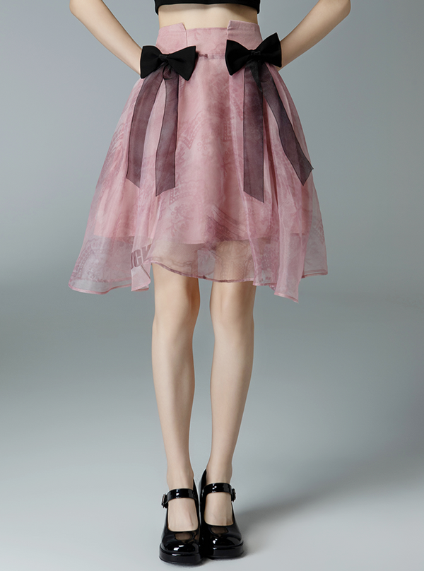 Double Ribbon Turu Skirt