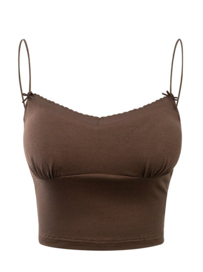 Inner camisole with creamy limft pad