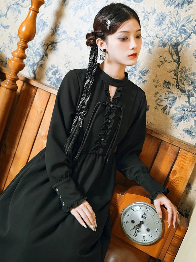 China Black High End Dresses