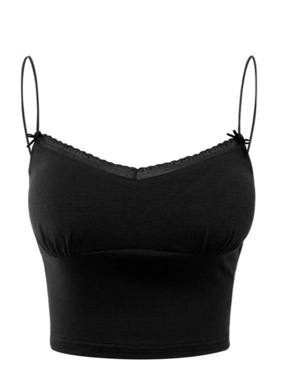 Inner camisole with creamy limft pad