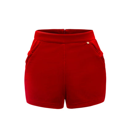 Milchshorts aus Samt