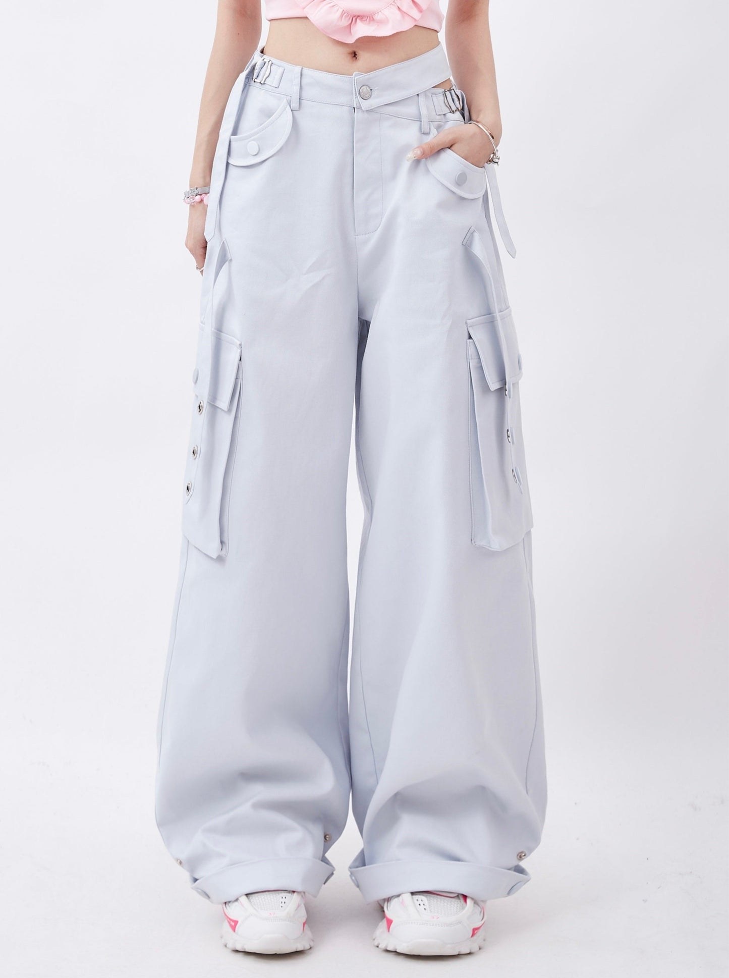 Large Pocket Street Marcajable Pants