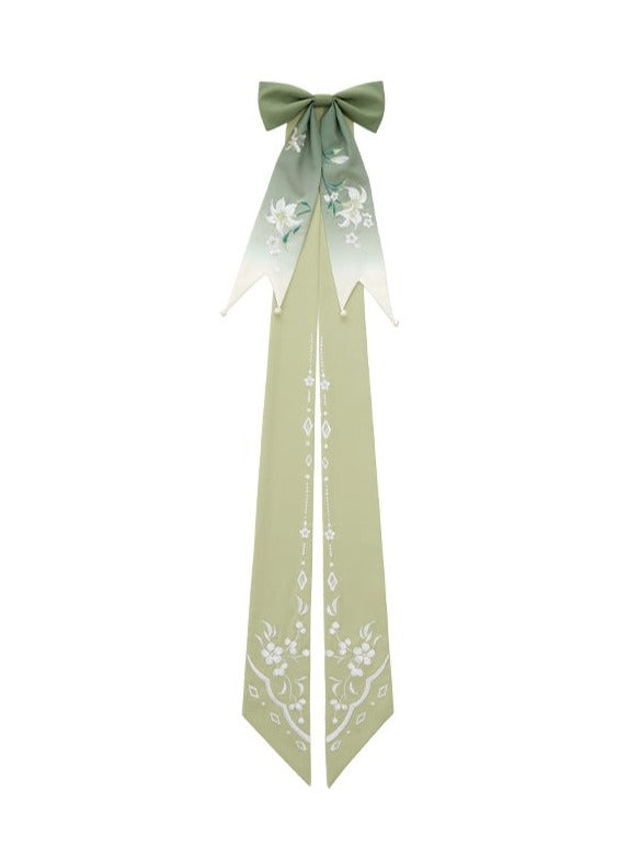 Japanese pattern fairy China setup + shoulder strap + ribbon