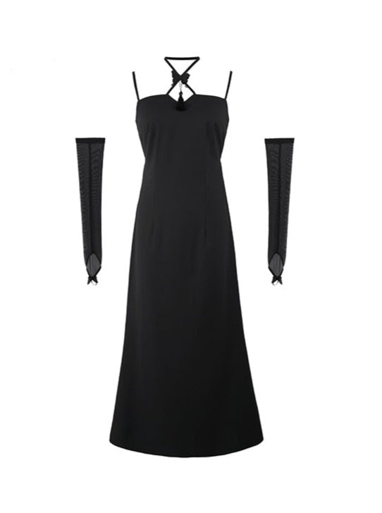 Dark butterfly dress