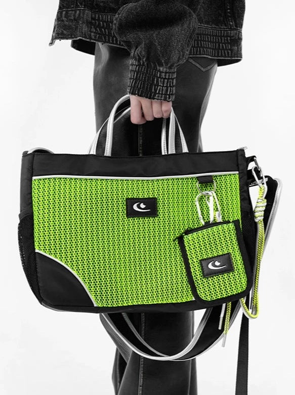 Square logo big 2wey bag