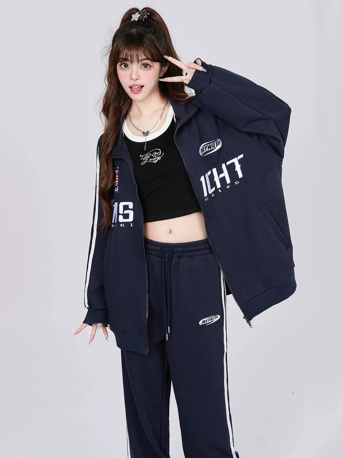 Casual Sports Sweat Suit