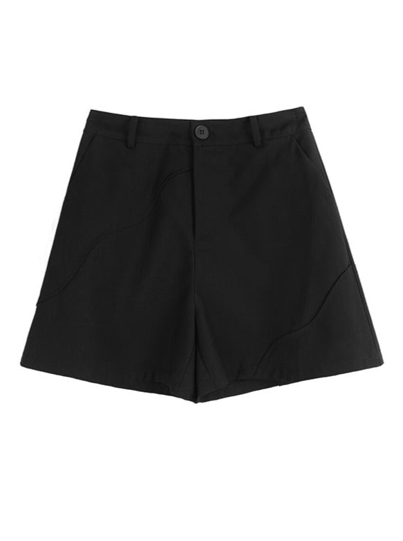 Dark point design shorts