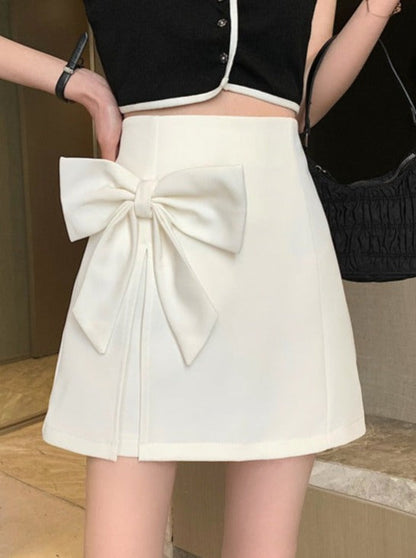 Big Ribbon A Line Skirt