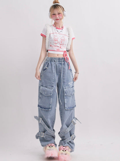 Street touring jeans pants