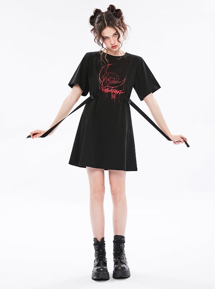 punk t shirt dress Buy Women's Dance Punk Fearless T-shirt Dress ZealforTee