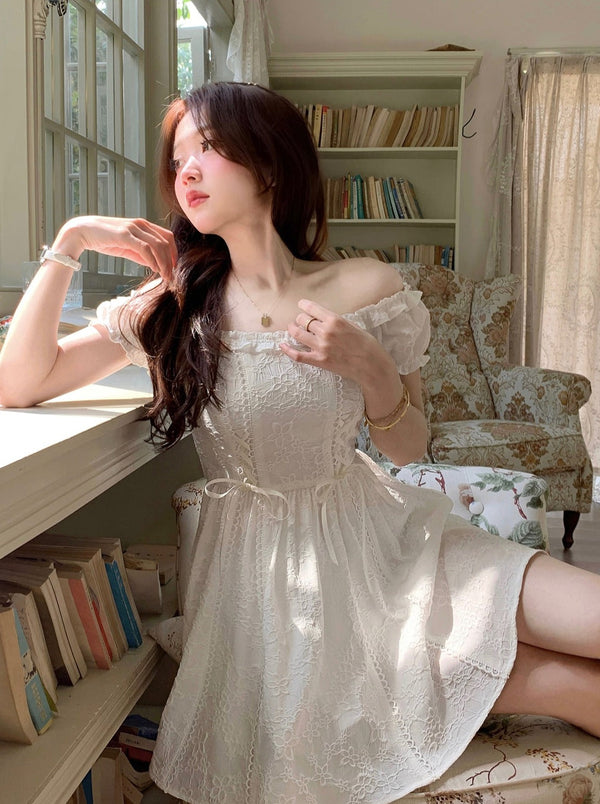 French Barre Eleglanf Black White One Piece