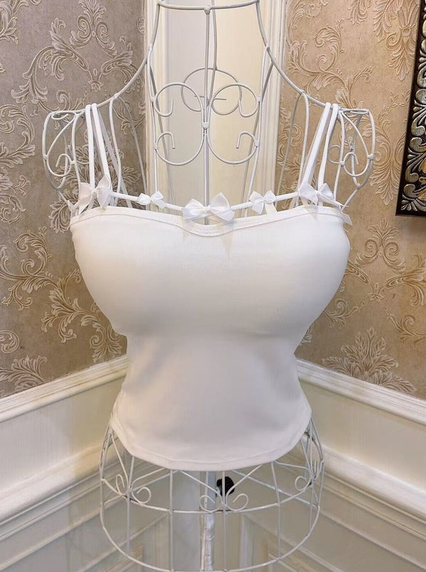 Simple design pure camisole