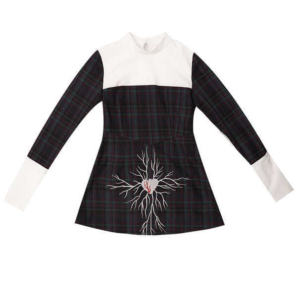 Check Heart Design Place Dark Empit