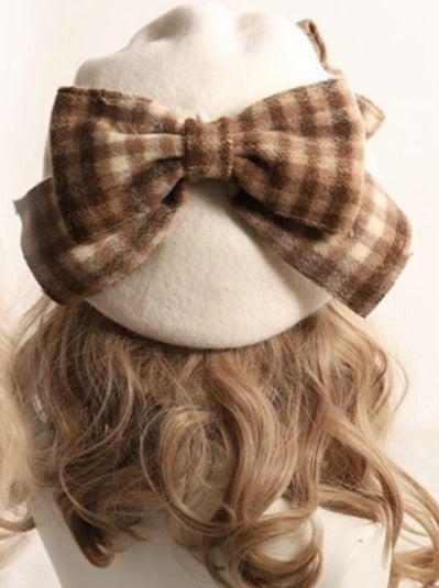 チェックリボンベレー - LilyBlack