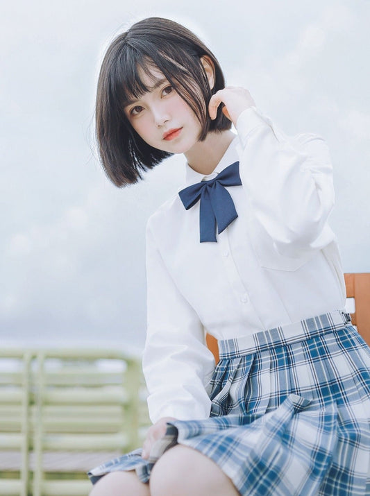 ワンポケットプレーンシャツ - LilyBlack