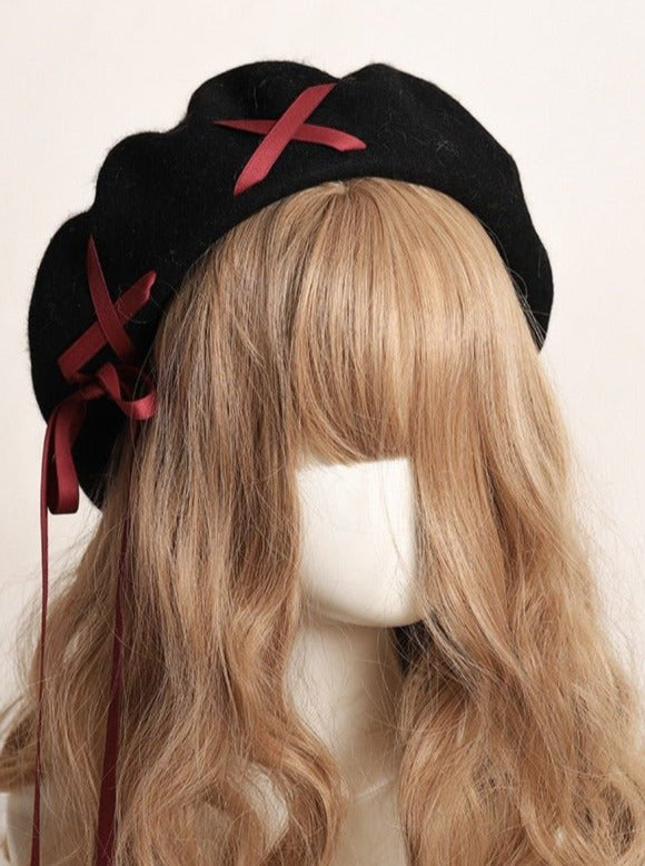 レースアップベレー - LilyBlack