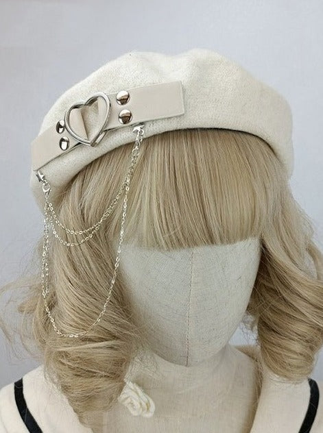 ハートリングスターチェーンストラップベレー - LilyBlack