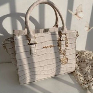 パイソンレザーバッグ・クロコダイルレザーバッグ - LilyBlack