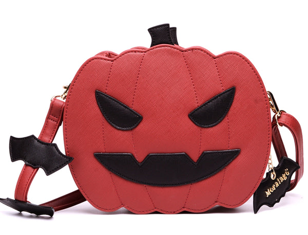 コウモリモチーフパンプキンバッグ - Belchic